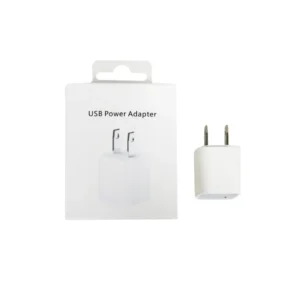 شارژر دیواری 5 وات اورجینال اپل مدل USB دوپین